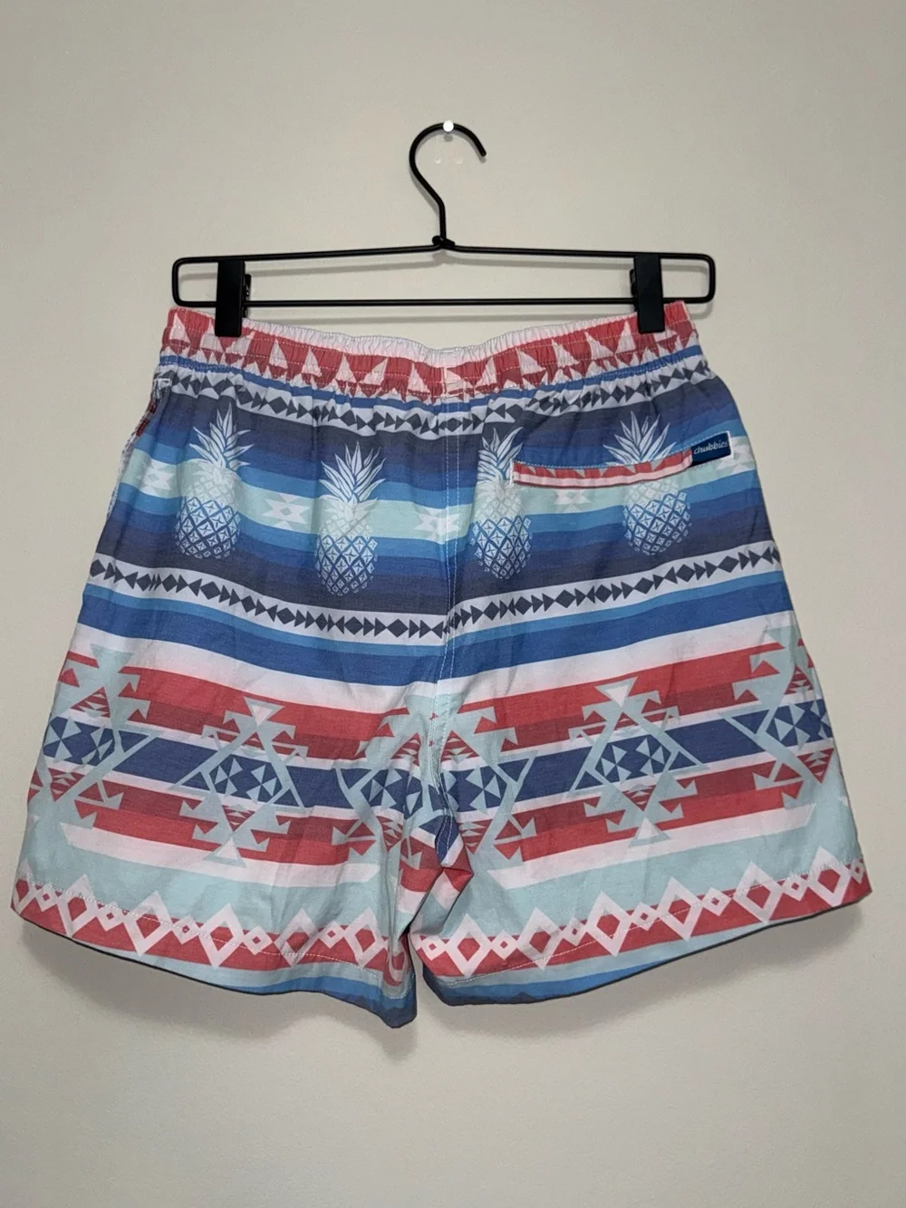 Chubbies Pineapple Stripe Swim Trunks - 5.5” inseam